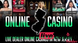 Beoordelingen van live casino's in New Jersey.