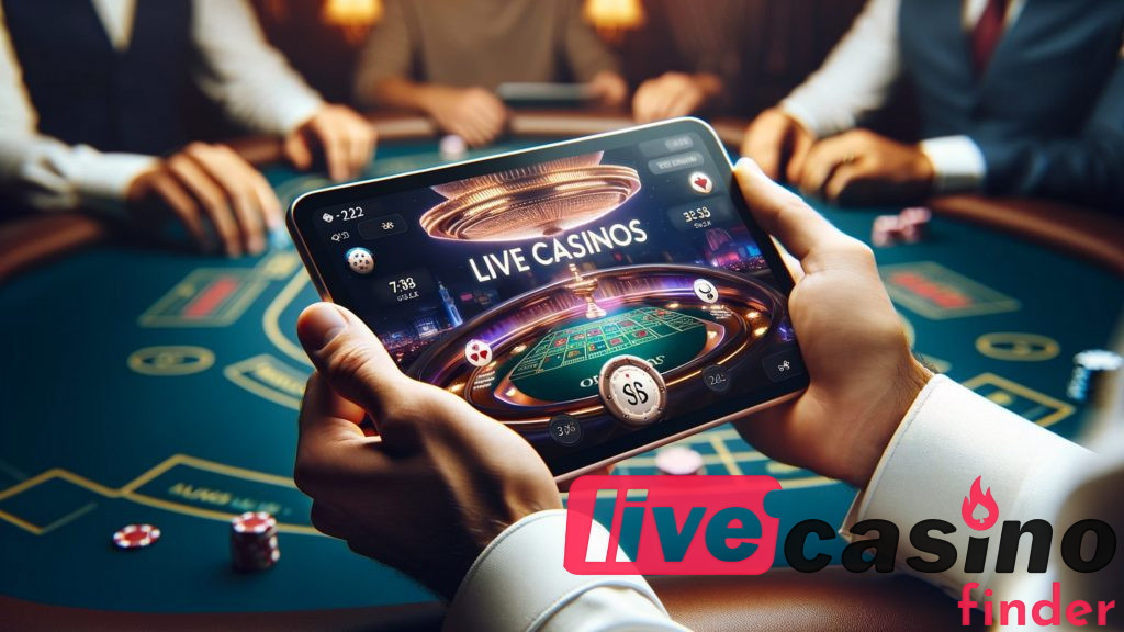 Casinos en vivo en línea.